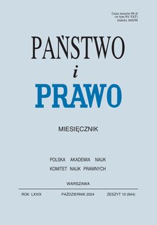 e-prasa: Państwo i Prawo – 10/2024