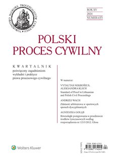 e-prasa: Polski Proces Cywilny – 4/2024