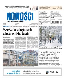 e-prasa: Nowości Dziennik Toruński – 275/2025