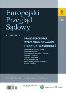 e-prasa: Europejski Przegląd Sądowy – 6/2025