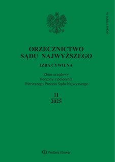 e-prasa: Orzecznictwo Sądu Najwyższego. Izba Cywilna – 11/2025