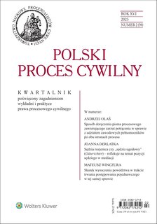 e-prasa: Polski Proces Cywilny – 2/2025