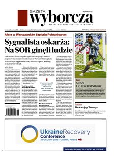 e-prasa: Gazeta Wyborcza - Warszawa – 146/2026