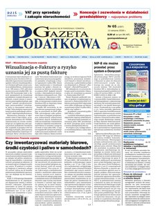 e-prasa: Gazeta Podatkowa – 65/2026