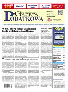 e-prasa: Gazeta Podatkowa – 70/2026