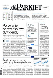 e-prasa: Parkiet – 167/2026