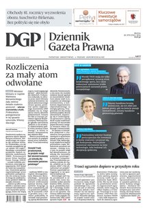 e-prasa: Dziennik Gazeta Prawna – 18/2026