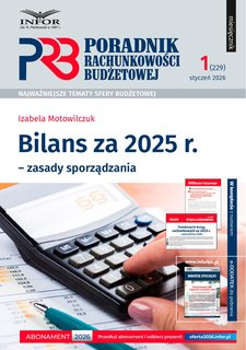 e-prasa: Poradnik Rachunkowości Budżetowej – 1/2026