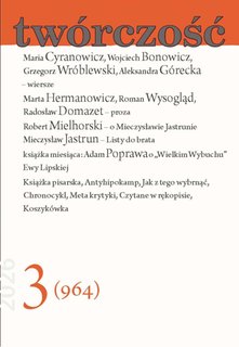 e-prasa: Twórczość – 3/2026