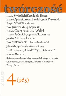 e-prasa: Twórczość – 4/2026
