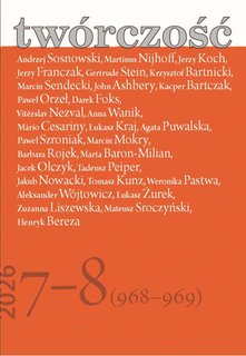 e-prasa: Twórczość – 7-8/2026