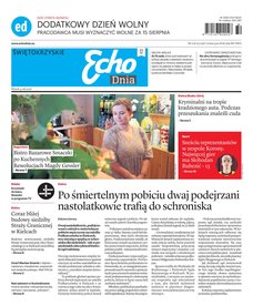 e-prasa: Echo Dnia - Świetokrzyskie – 179/2026