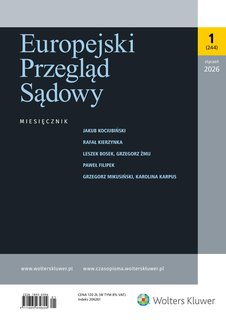 e-prasa: Europejski Przegląd Sądowy – 1/2026