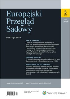 e-prasa: Europejski Przegląd Sądowy – 5/2026