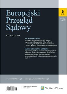 e-prasa: Europejski Przegląd Sądowy – 6/2026
