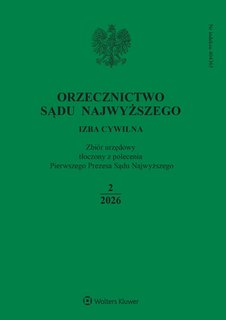 e-prasa: Orzecznictwo Sądu Najwyższego. Izba Cywilna – 2/2026