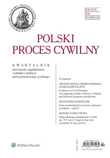 e-prasa: Polski Proces Cywilny – 2/2026