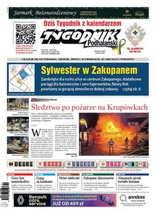 e-prasa: Tygodnik Podhalański – 1/2026