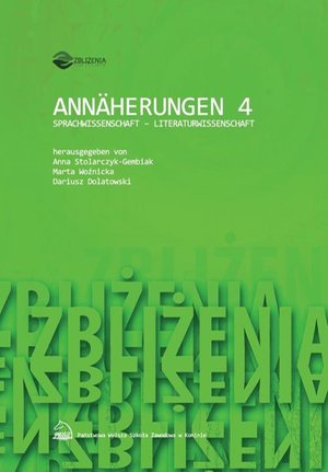 Annäherungen 4: SPRACHWISSENSCHAFT - LITERATURWISSENSCHAFT – ebook