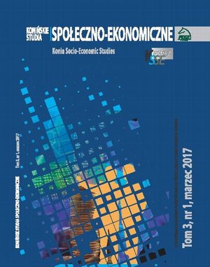 Konińskie Studia Społeczno-Ekonomiczne Tom 3 Nr 1 2017 – ebook