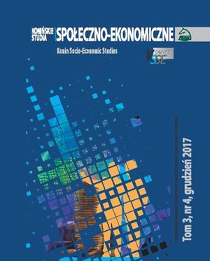 Konińskie Studia Społeczno-Ekonomiczne Tom 3 Nr 4 2017 – ebook