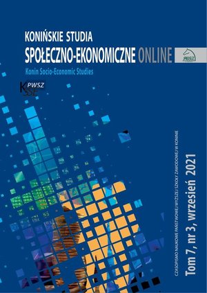 Konińskie Studia Społeczno-Ekonomiczne Tom 7 Nr 3 2021 – ebook