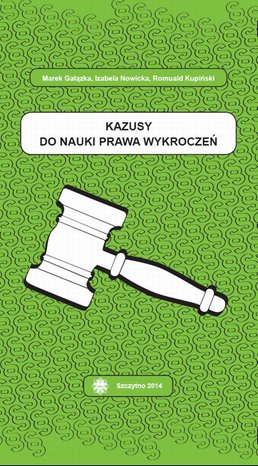 Kazusy do nauki prawa wykroczeń – ebook