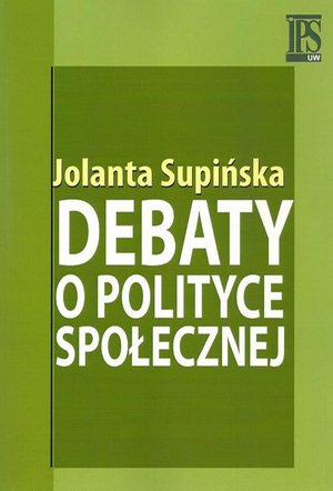 Debaty o polityce społecznej – ebook