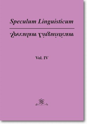 Speculum Linguisticum Vol. 4 – ebook