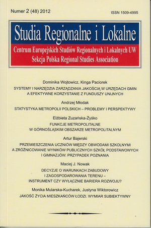 Studia Regionalne i Lokalne nr 2(48)/2012 – ebook