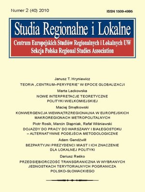 Studia Regionalne i Lokalne nr 2(40)/2010 – ebook
