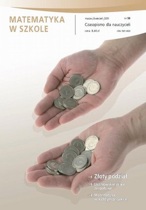Matematyka w Szkole. Czasopismo dla nauczycieli. Nr 59 – ebook