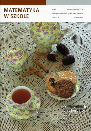 Matematyka w Szkole. Czasopismo dla nauczycieli szkół średnich. Nr 32 – ebook
