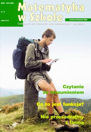 Matematyka w Szkole. Czasopismo dla nauczycieli szkół podstawowych i gimnazjów. Nr 4 – ebook