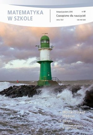 Matematyka w Szkole. Czasopismo dla nauczycieli. Nr 57 – ebook