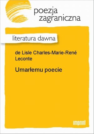 Umarłemu poecie – ebook