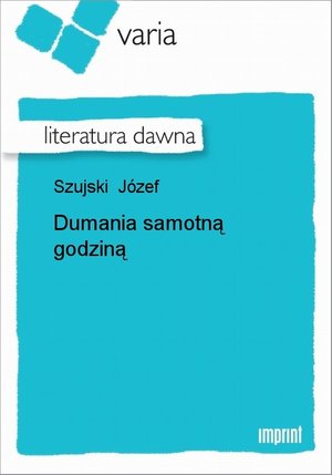 Dumania samotną godziną – ebook