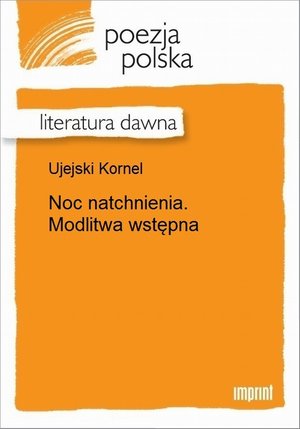 Noc natchnienia. Modlitwa wstępna – ebook