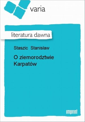 O ziemorodztwie Karpatów – ebook