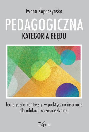 PEDAGOGICZNA KATEGORIA BŁĘDU – ebook