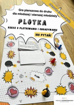 Gra planszowa "Plotka. Rzecz o plotkowaniu i obgadywaniu" dla młodzieży 10+ Pomoc edukacyjna do druku – ebook