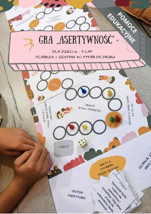 Gra planszowa "Asertywność" dla dzieci 6-9 lat (do druku). Pomoc edukacyjna – ebook
