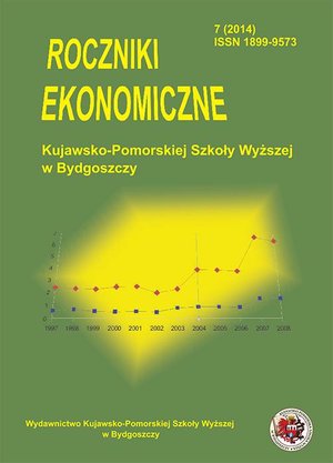Roczniki Ekonomiczne KPSW w Bydgoszczy 7 (2014) – ebook