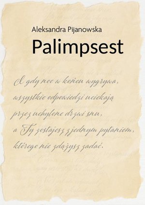 Palimpsest – ebook
