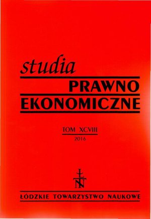 Studia Prawno-Ekonomiczne t. 98/2016 – ebook