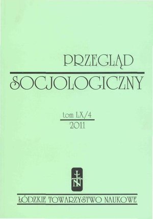 Przegląd Socjologiczny t. 60 z. 4/2011 – ebook