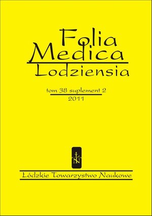 Folia Medica Lodziensia t. 38 suplement 2/2011 – ebook