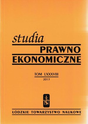 Studia Prawno-Ekonomiczne t. 88/2013 – ebook
