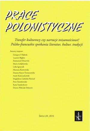 Prace Polonistyczne t. 70/2015 – ebook
