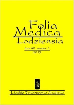 Folia Medica Lodziensia t. 40 z. 1/2013 – ebook